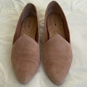 Birdies Women's Soft Pink Blush Suede Flats